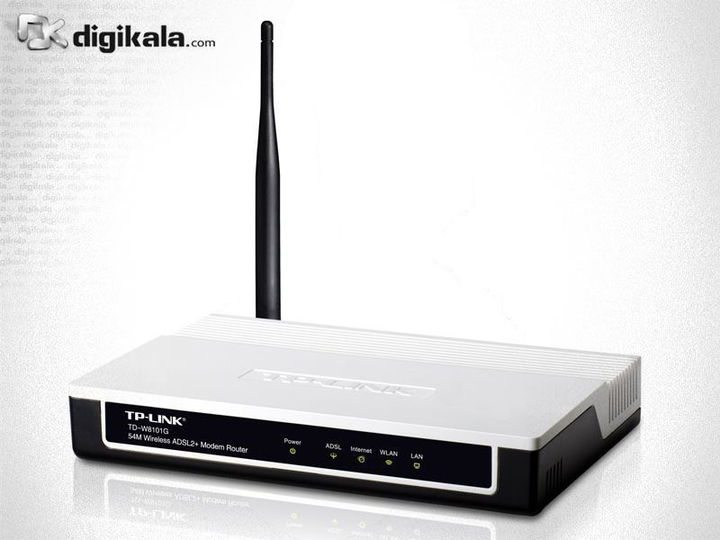 مودم-روتر +ADSL2 و بیسیم تی پی-لینک مدل TD-W8101G_V1