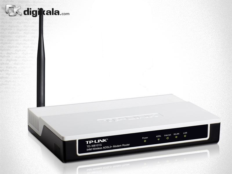 مودم-روتر +ADSL2 و بیسیم تی پی-لینک مدل TD-W8101G_V1