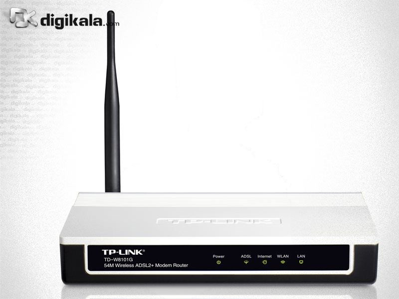 مودم-روتر +ADSL2 و بیسیم تی پی-لینک مدل TD-W8101G_V1