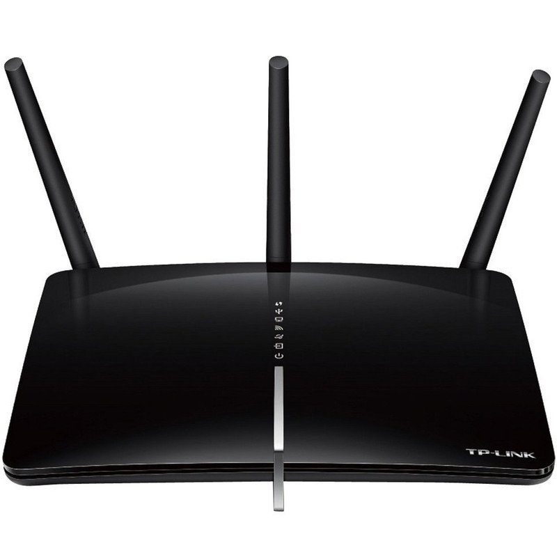 مودم روتر +ADSL2 دوبانده بیسیم AC750 تی پی-لینک مدل Archer D2