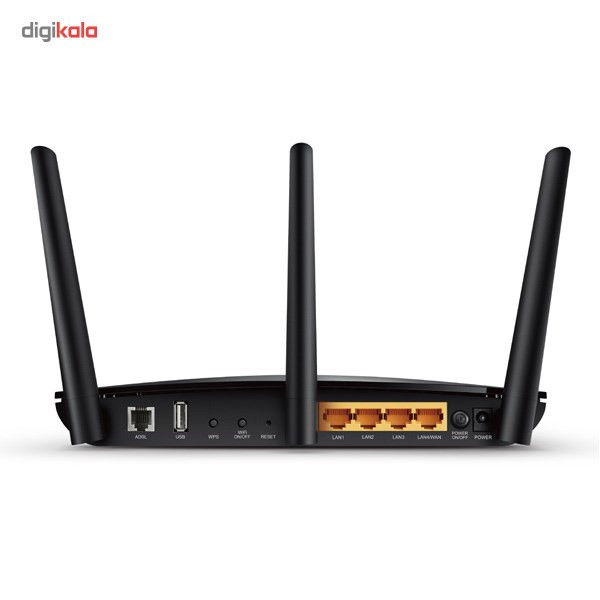 مودم روتر +ADSL2 دوبانده بیسیم AC750 تی پی-لینک مدل Archer D2