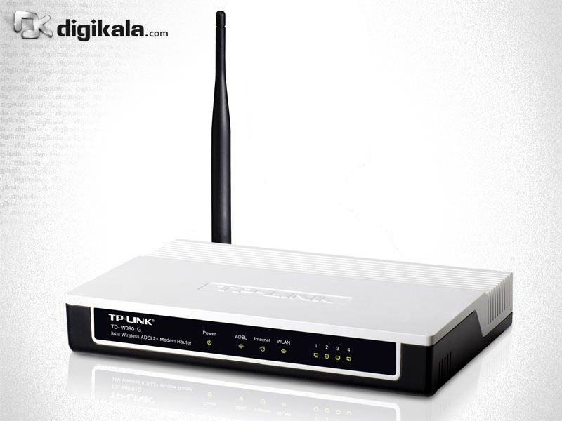 مودم-روتر +ADSL2 و بیسیم تی پی-لینک مدل TD-W8901G_V2